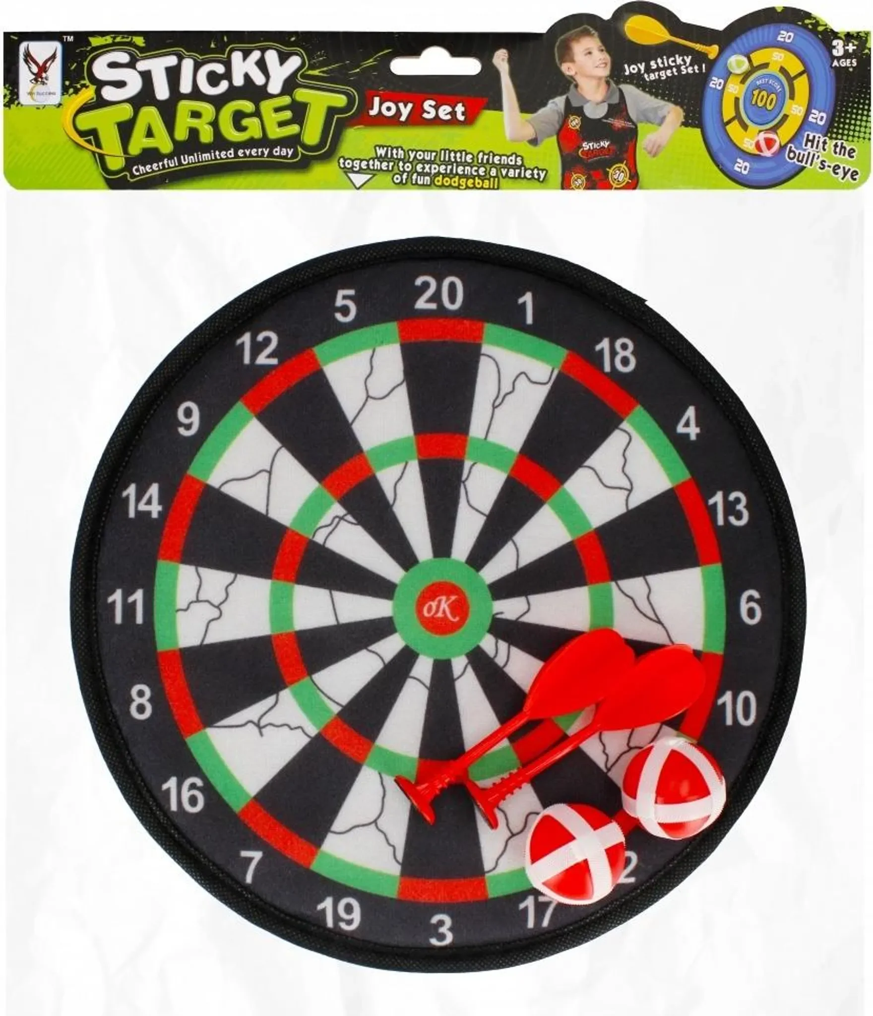 Mega Creative – Klettball-Dartscheibe Ø 27 cm