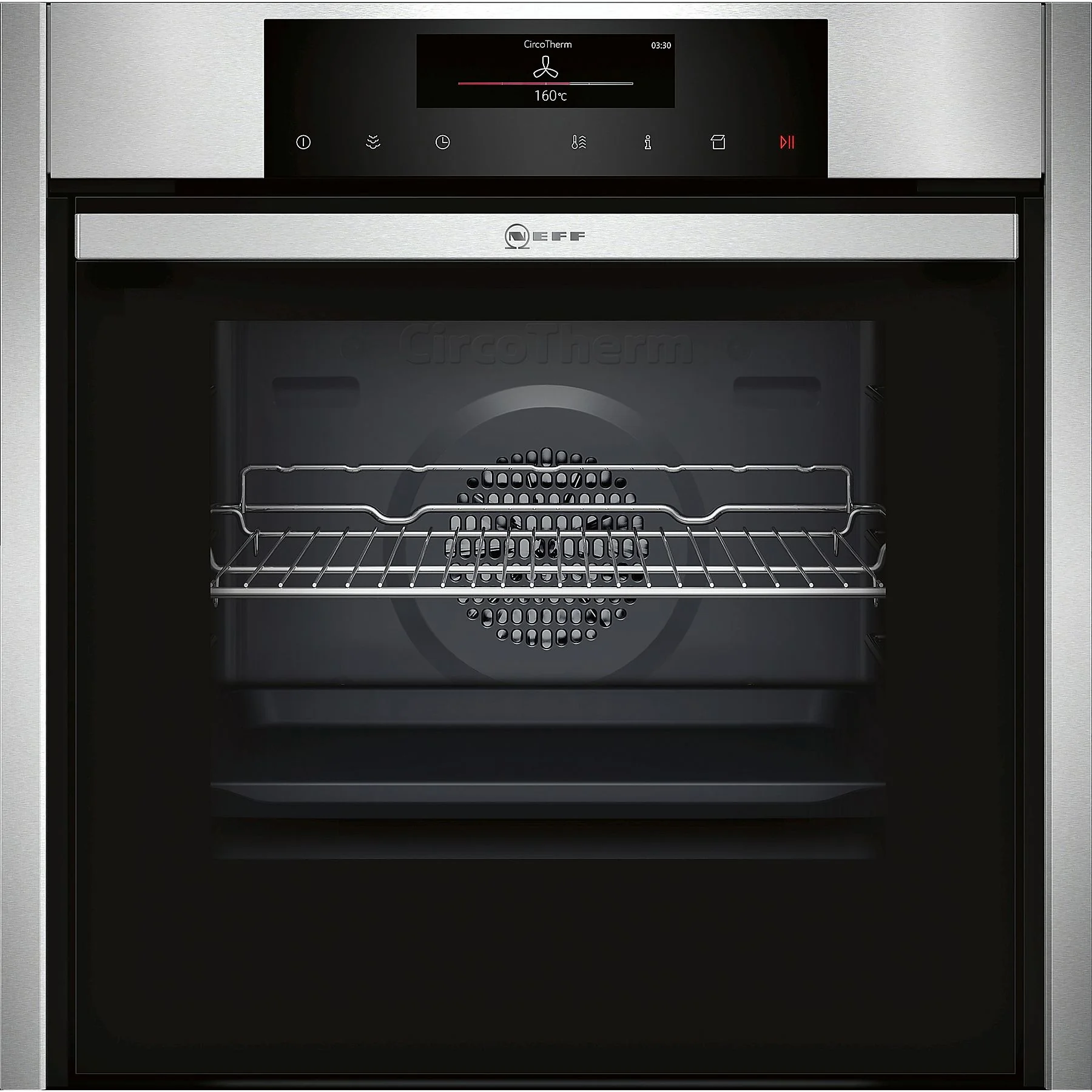 NEFF BVT 5662 N B56VT62N0 Einbaubackofen Dampfgarfunktion
