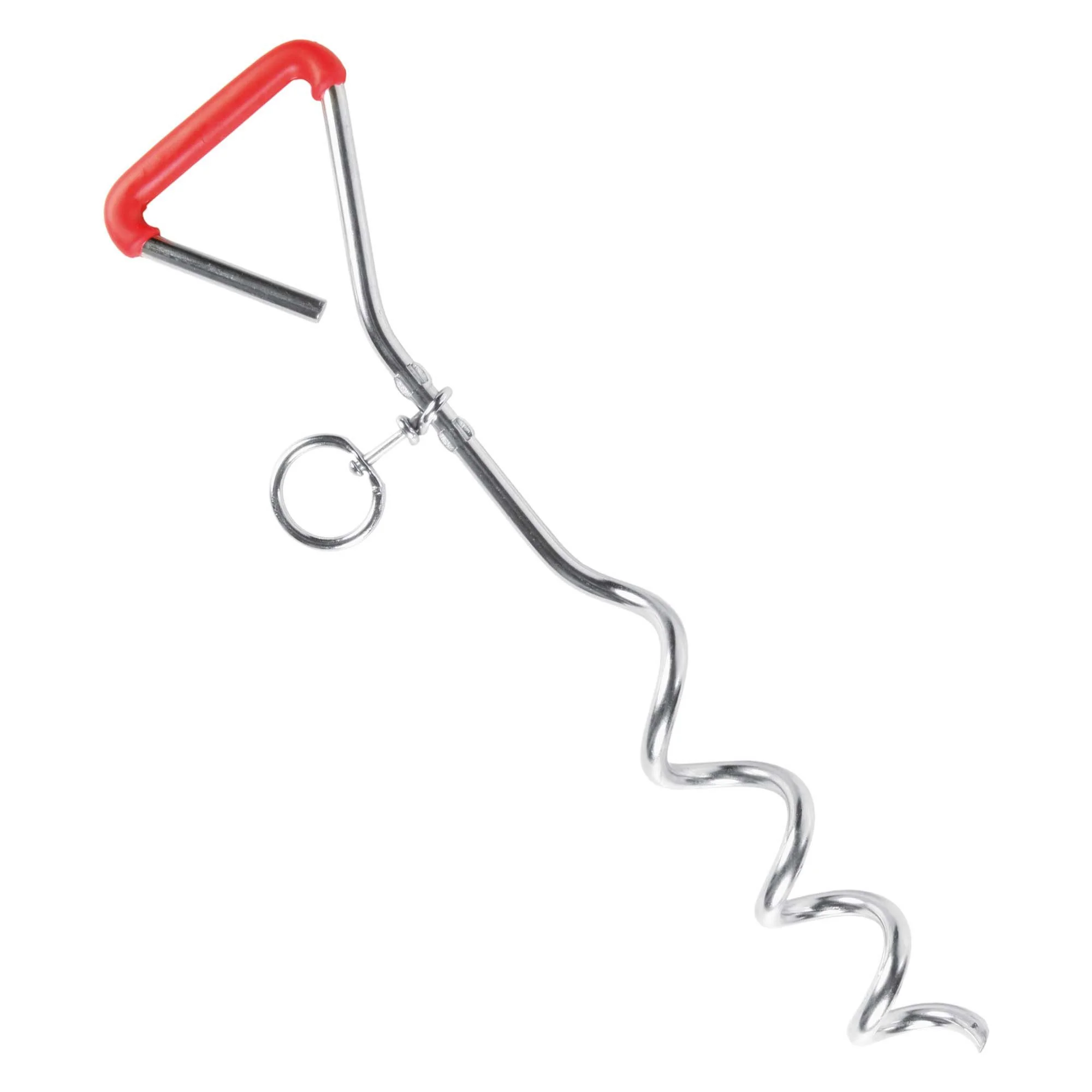 Bodenanker / Anlege-Pflock – 40 cm, verchromt