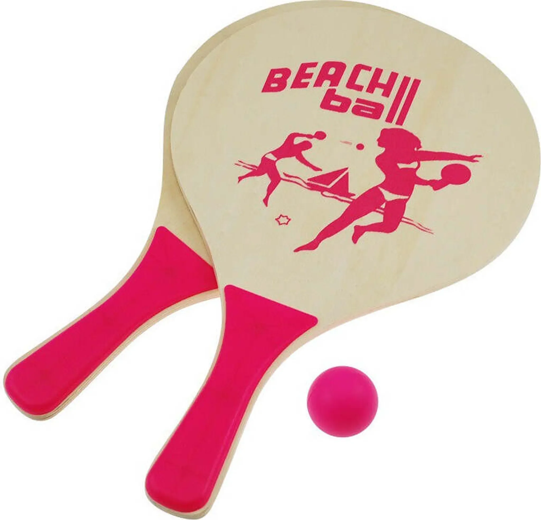 RULYT – Beach Tennis Set für Kinder & Erwachsene (Pink)