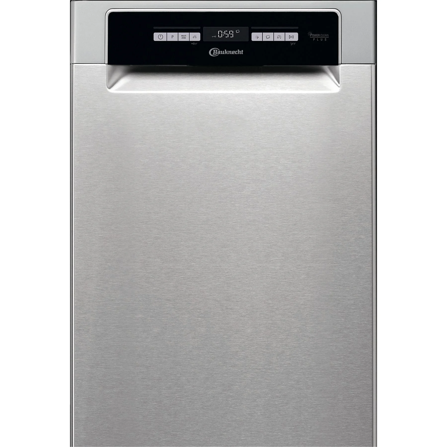 Bauknecht BSUO 3O33 PF X Geschirrspüler unterbaufähig 45 cm 43 dB