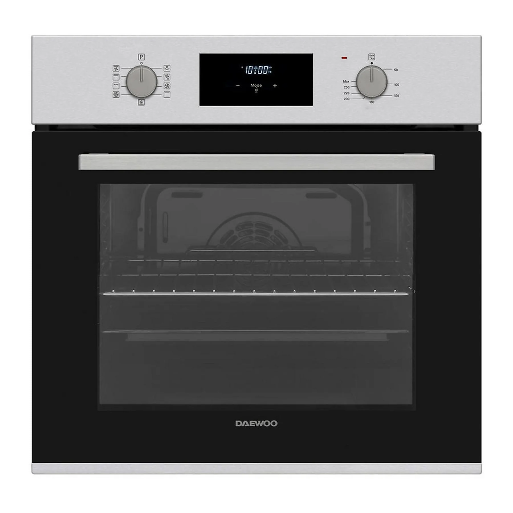 DAEWOO Backofen Einbaugerät BO6ED19MINL DE Energieklasse A 69 Liter