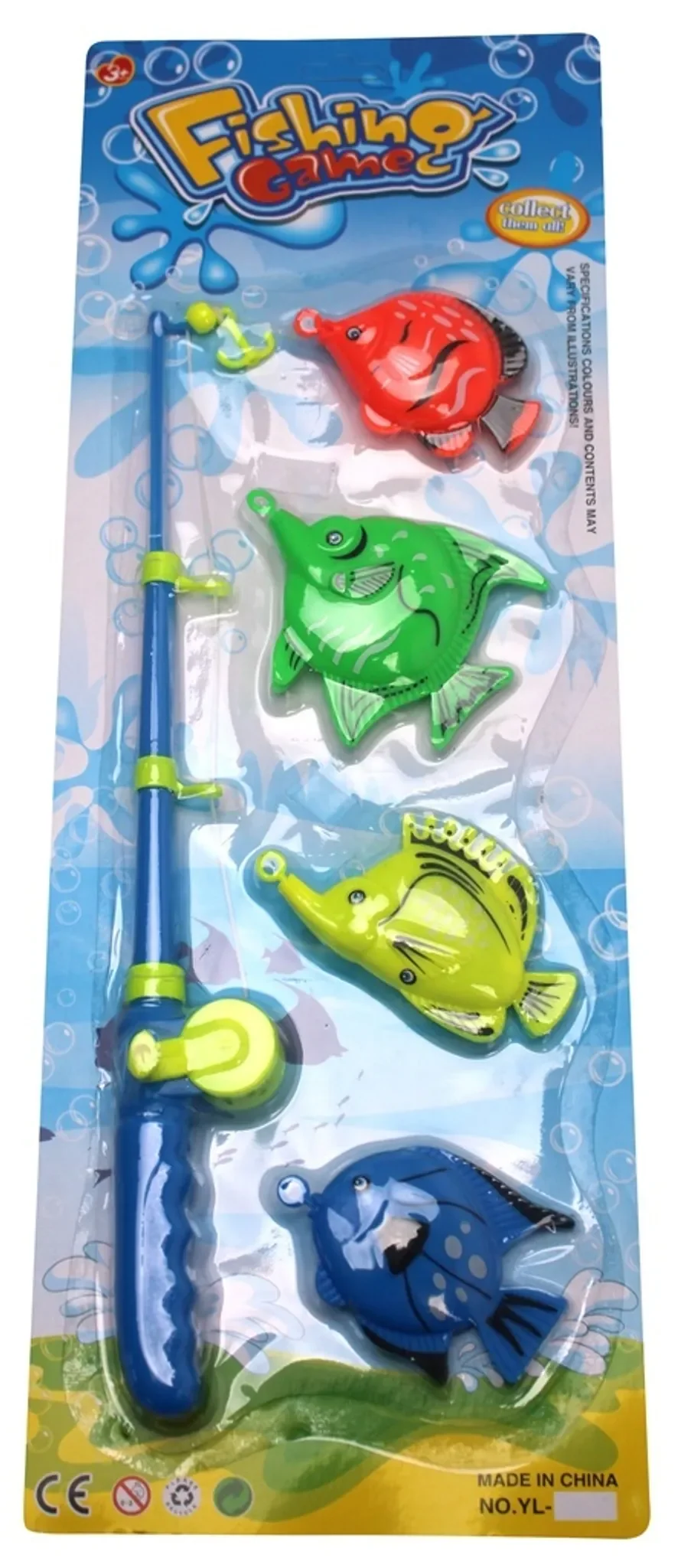 PADU – Angelspiel mit Fischen, 5-teilig