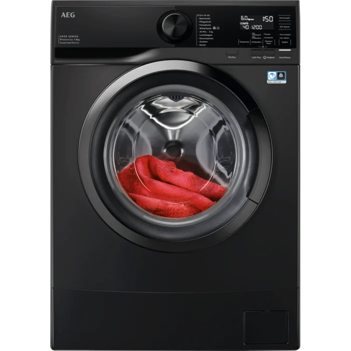 AEG Waschmaschine LSR6FS75260 6 kg 1200 U min Dark Silver schmal