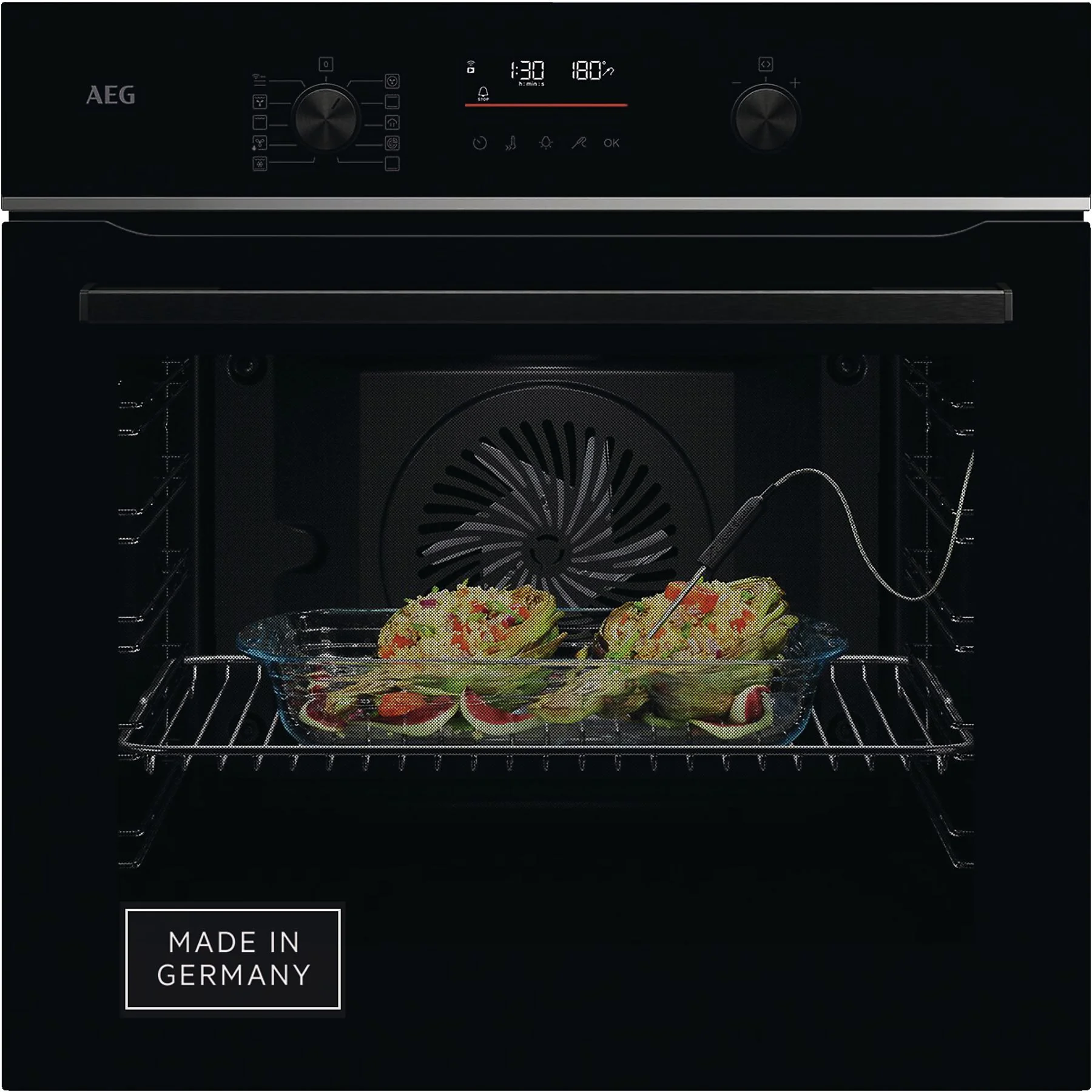 AEG TA5PB51ZAB Einbaubackofen 71 l 595 mm breit Serie 5000