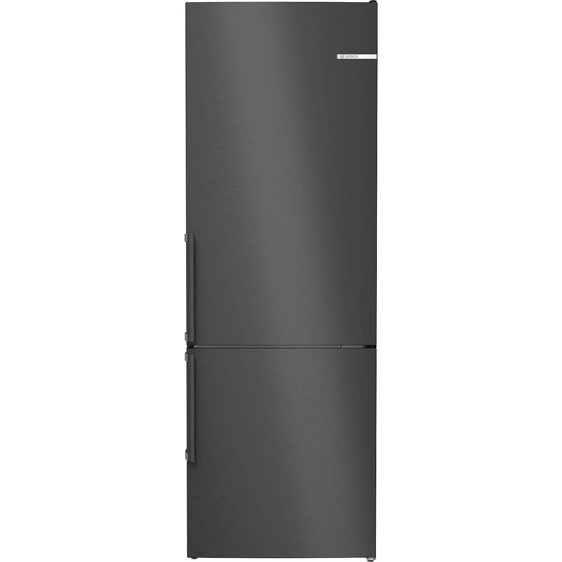 BOSCH KGN49VXDT_D Serie 4 Kühl- und Gefrierkombination (D, 223 kWh, 2030 mm hoch, Black inox-antifingerprint)