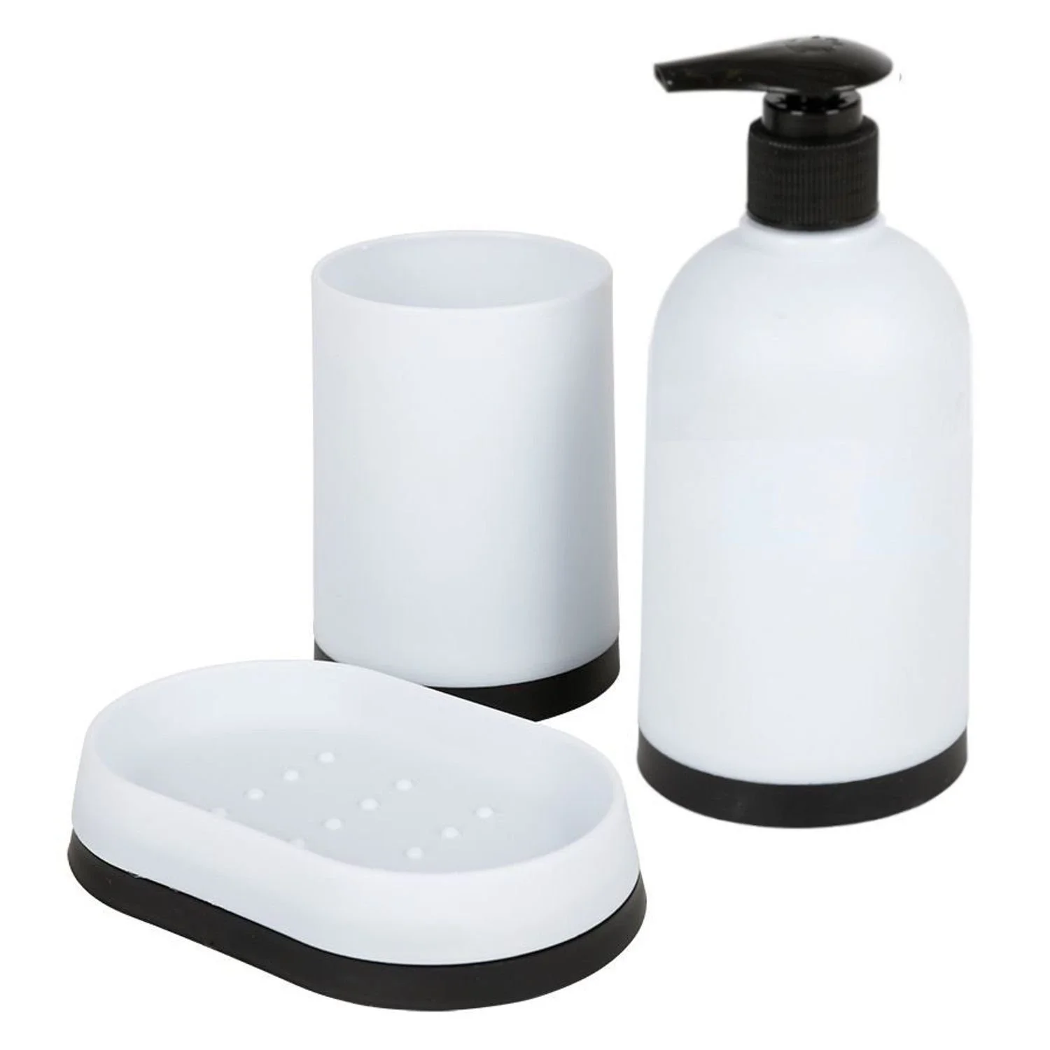 WC-Garnitur / Badezimmer-Set „Wash Me!“ – 3-teilig