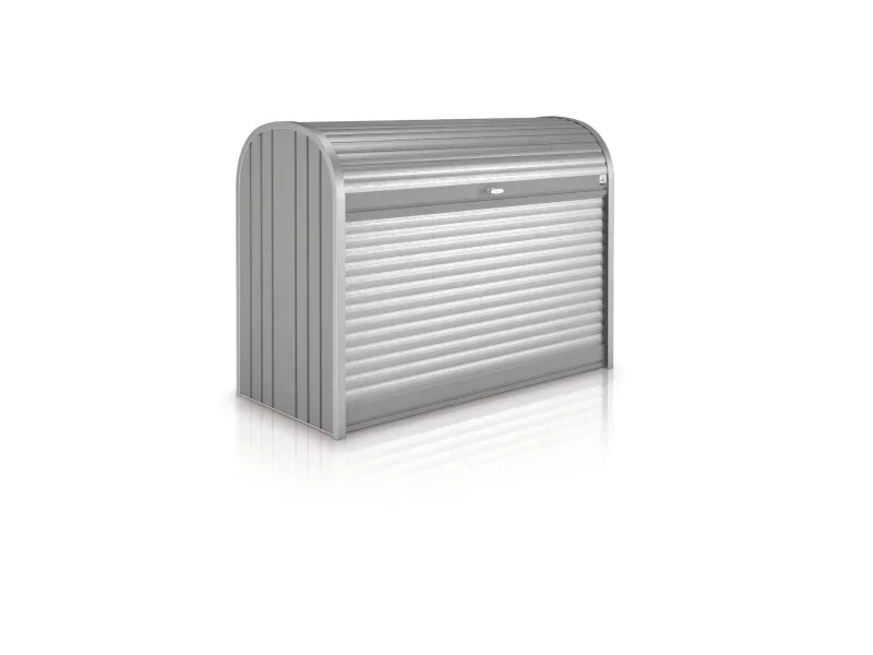Biohort StoreMax 190 Garten-Aufbewahrungsbox Quarzgrau-Metallic