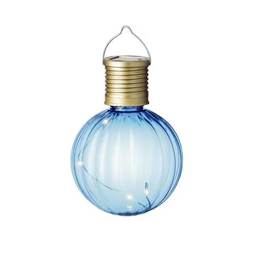 LED Solar Glühbirne „GLOW“ – Warmweiße Deko-Solarleuchte für Garten & Balkon