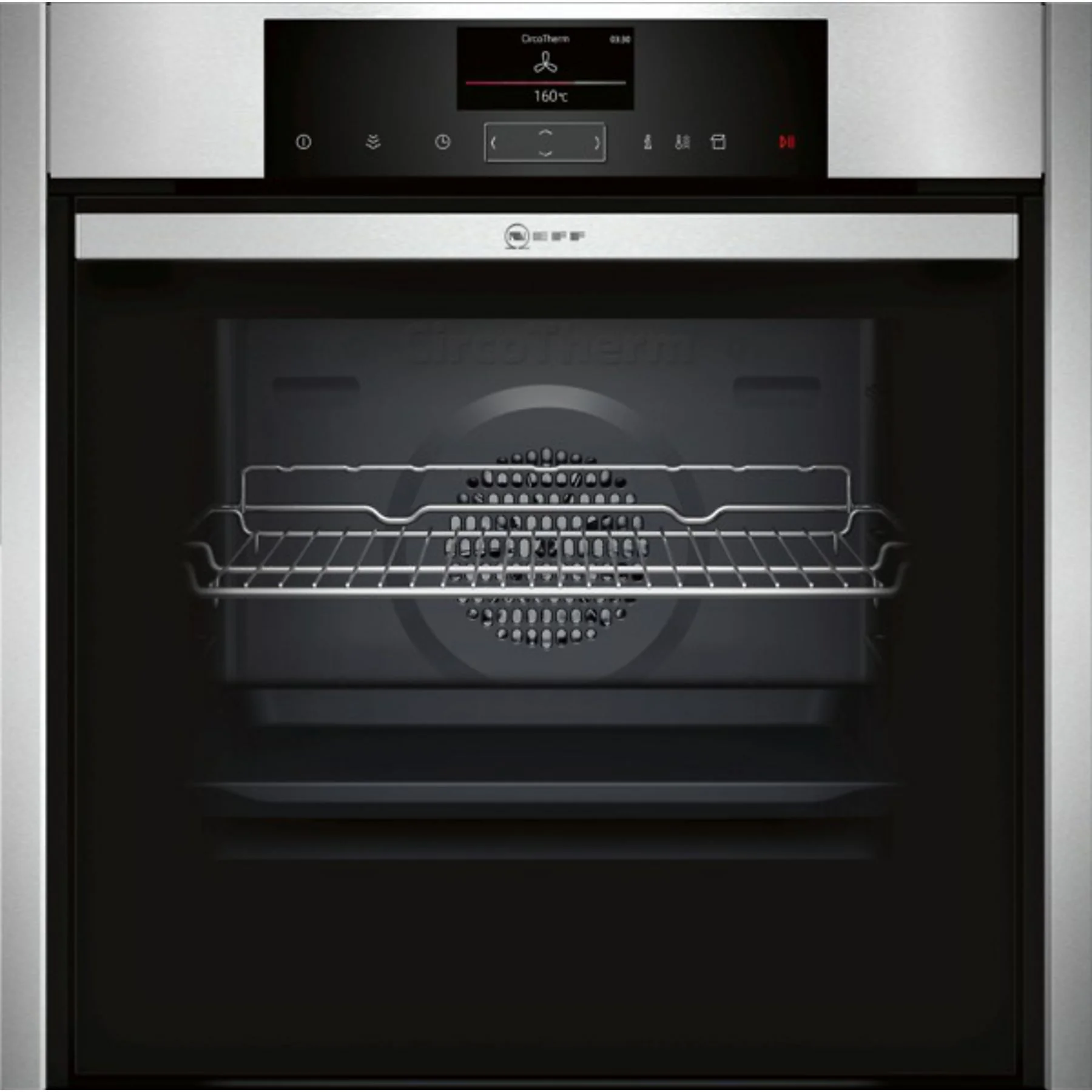 NEFF B45FS24N0 Einbau Backofen 71 l Slide und Hide Dampfgarfunktion