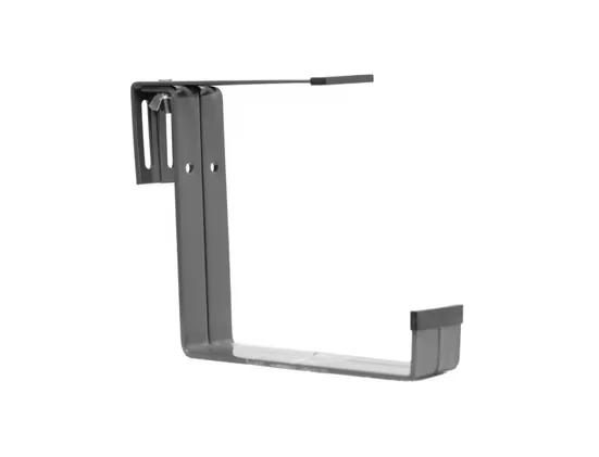 TrendLine Blumenkastenhalter – Anthrazit, 1-fach verstellbar (2 Stück)